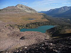 Uinta Highline Trail, Dead Horse Lake, Summit County, Utah, USA