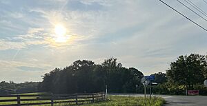 Union Mills and South Boston Roads crossing, Virginia