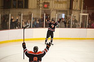 Vermont Academy Boys Varsity Ice Hockey Celebration