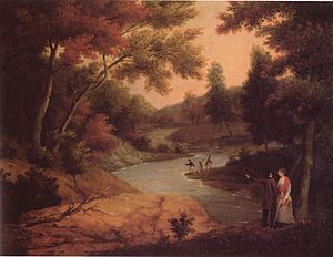 View on the wissahickon james peale