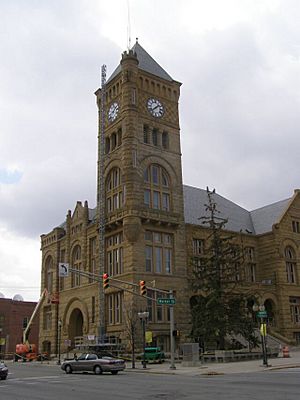 Wells County Courthouse in Bluffton