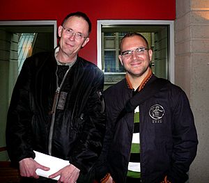 William Gibson and Cory Doctorow