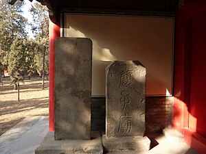 Yan Miao - Gui Ren Men - steles - P1050395