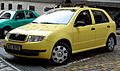 Škoda Fabia Yellow