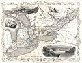 1850 Tallis Map of West Canada or Ontario ( includes Great Lakes ) - Geographicus - WestCanada-tallis-1850