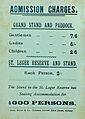 1902 Kensington Race Club Racebook P7