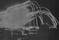 1948-Jordanian artillery shelling Jerusalem