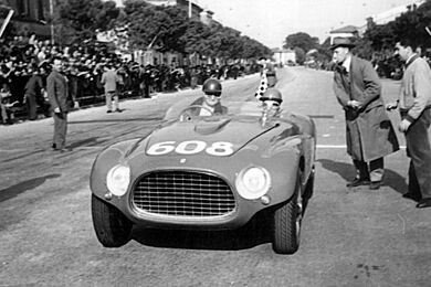 1953-04-26 Mille Miglia Ferrari 340 0284AM Cole Vandelli