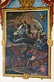 20070415 - Monasterio de Uclés - La Aparición del Apóstol Santiago en la Batalla de Clavijo, obra de Antonio González Ruiz, presidiendo la Escalera principal