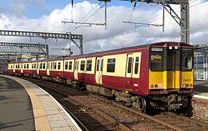 314210 at Gourock Railway Station in March 2019