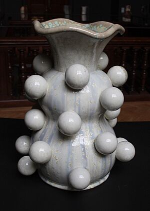 A Snow Lady Gourd by Kate Malone 01