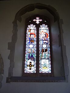 Airey Neave Memorial Window at Fryerning Church, Fryerning, Essex