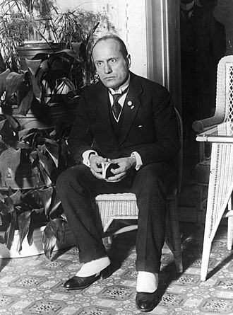 Benito Mussolini 1922