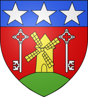 Blason ville fr Mouilleron-en-Pareds (Vendée)