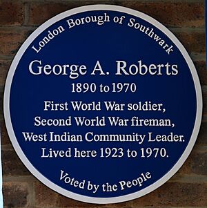 BluePlaque George Arthur Roberts