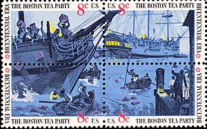 Boston Tea Party-1973 issue-3c