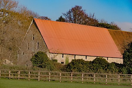Boxley Abbey Barn Grade 1 Listed Building