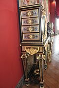 Cabinet sur piètement - Tiroirs - Cabinet on stand - Drawers - Vers 1690-1710 - Boulle - Louvre - OA 5469