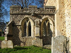 Cavendish Church Porch - geograph.org.uk - 1406422