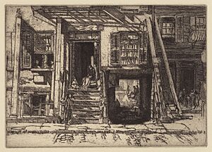 Charles Henry White, The Condemned Tenement, NY, 1906, NGA 149496