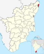 Chennai in Tamil Nadu (India).svg