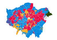 Citywide ward results of the 2010 London local elections