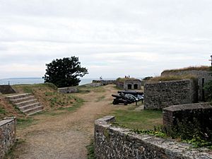 Clarence Battery at Fort George, Guernsey (2014)