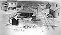 Comins Station historic image