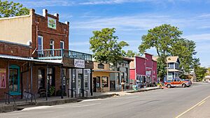 Front Street in Cottonwood, August 2022