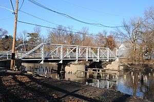 DRAW BRIDGE AT NEW BRIDGE, RIVER EDGE, BERGEN COUNTY