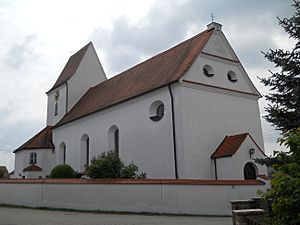 The church of St. Martin in Daiting