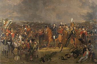 De Slag bij Waterloo Rijksmuseum SK-A-1115
