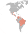 Dendrocygna autumnalis distribution map