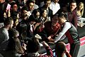 Ding Junhui with fans