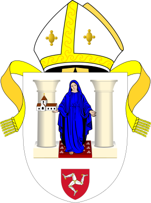 Coat of arms of the Diocese of Sodor and Man