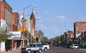 Downtown, looking north (2004)