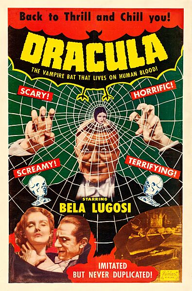 Dracula (Realart 1951 reissue poster)