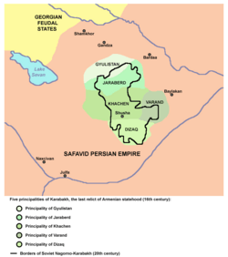 Five principalities of karabakh