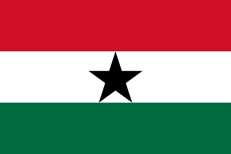 Flag of Ghana (1964–1966)