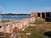 Fort Popham and the Atkins Bay arm of the Kennebec River.jpg