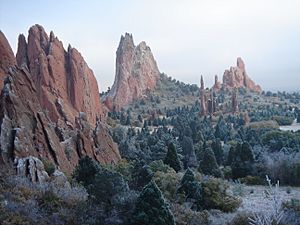 Garden of The Gods frosted
