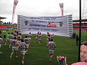 Geelong Cats Banner 2013