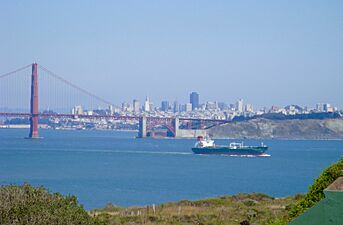 Golden Gate Bridge and San Francisco Bay