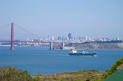Golden Gate Bridge and San Francisco Bay
