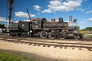 Graysonia Nashville and Ashdown No. 26 at the Illinois Railway Museum - September 2024