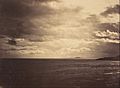 Gustave Le Gray (French - Cloudy Sky - Mediterranean Sea (Ciel Charge - Mer Mediterranee)) - Google Art Project
