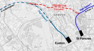 HS1-HS2 Camden link