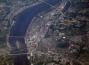 Harrisburg, Pennsylvania, on the Susquehanna River