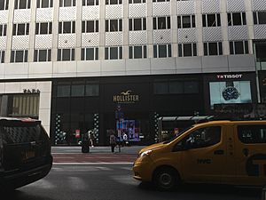 Hollister on Fifth Avenue in New York City