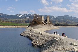 Ruins of Pont-en-Ogoz Castle